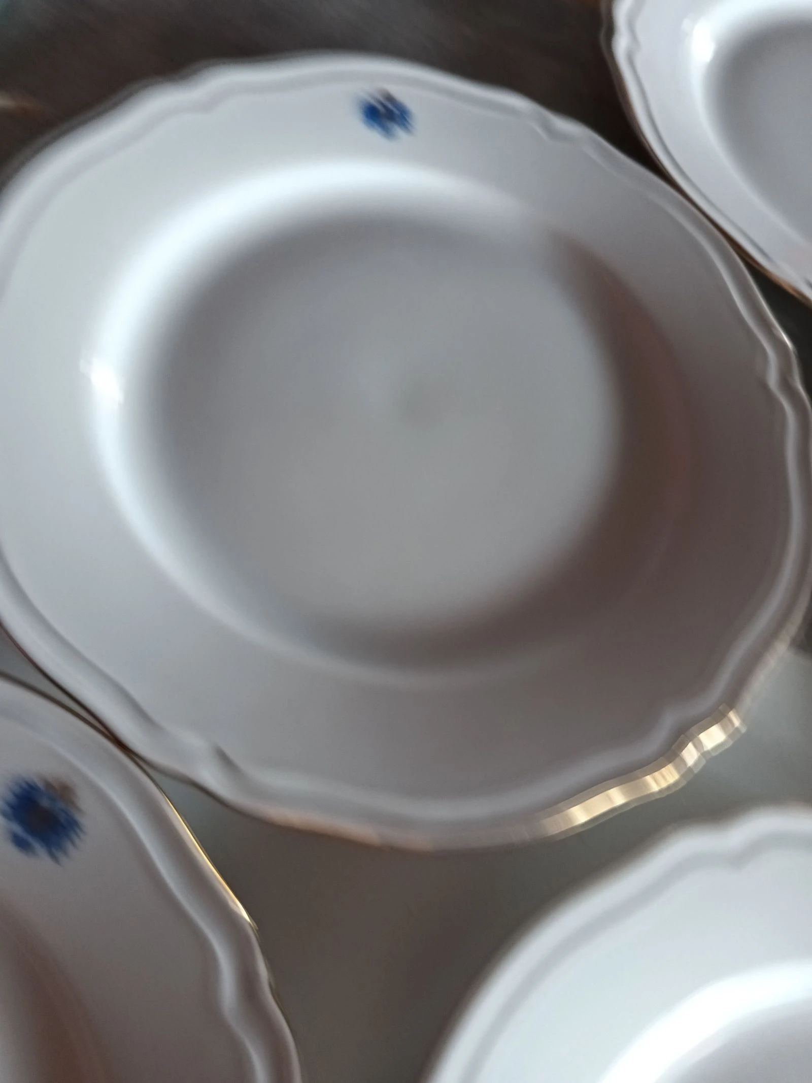 Lot of 7 fine porcelain dinner plates Royal Kent – photo 9